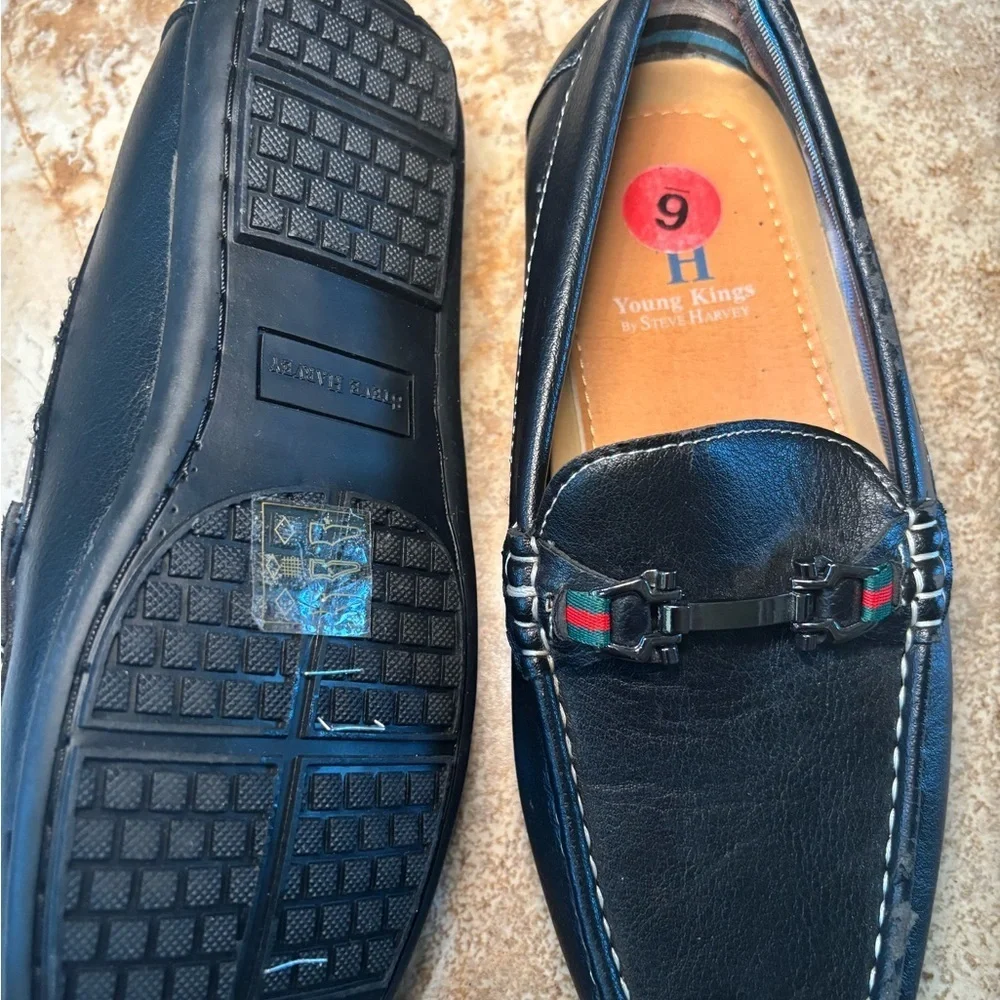 Stylish Black Loafers for Men by Steve Harvey